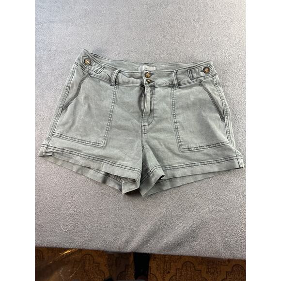 BKE Mollie Stretch Short size 29‎ olive Green - Picture 1 of 10